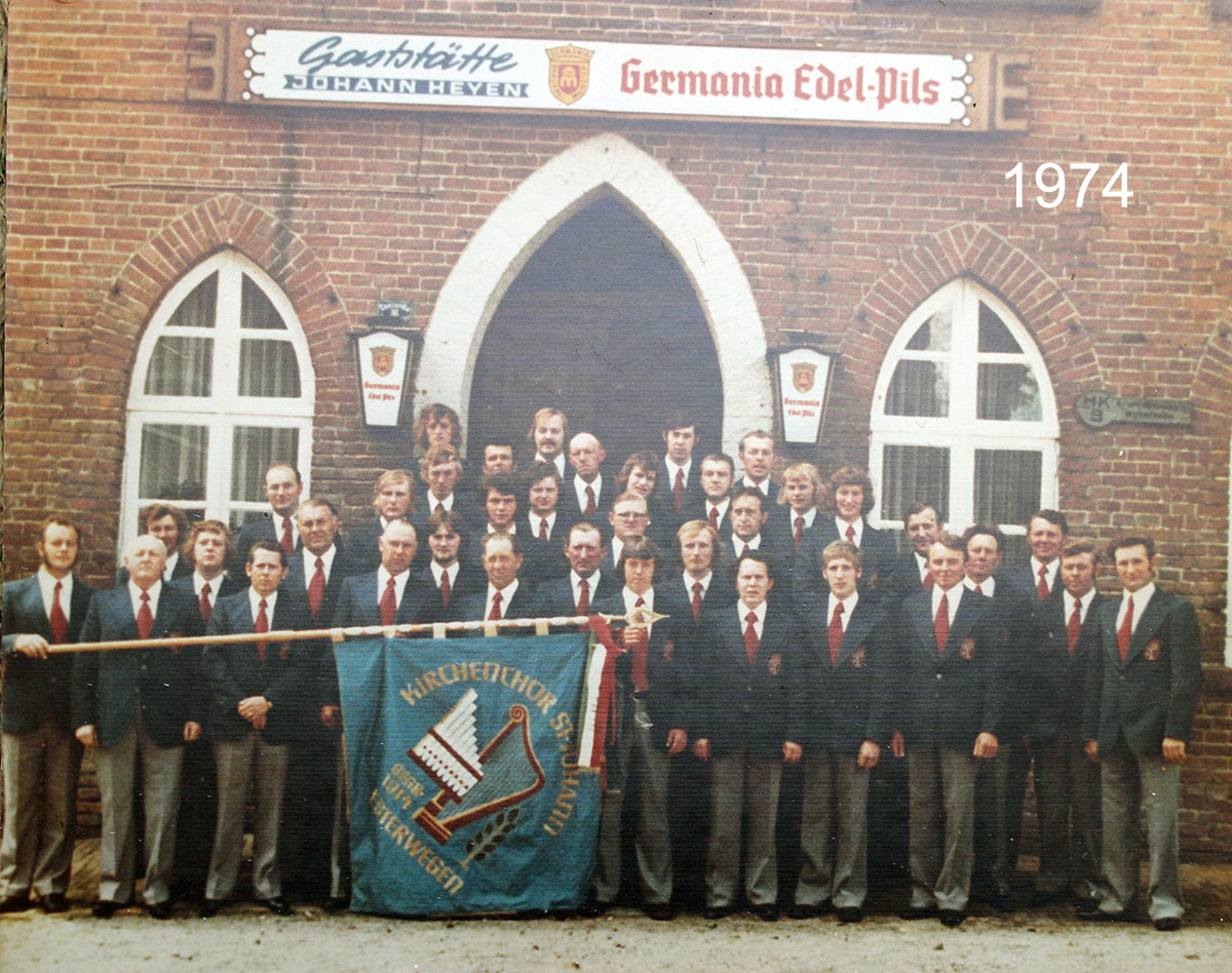 MGV St. Johann im Jahre 1989
